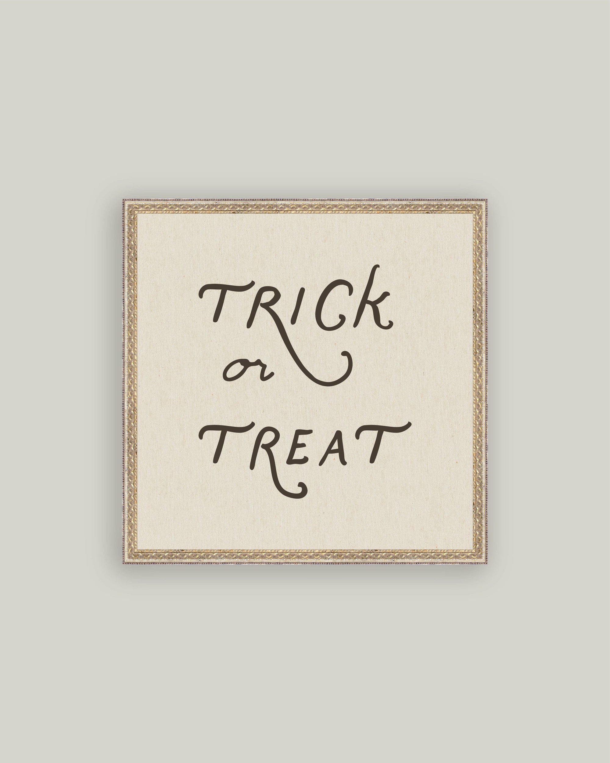 Vintage Trick or Treat - 9x9