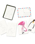 Coloring Postcards w/ 6 Bird Designs (30cards) Stationary