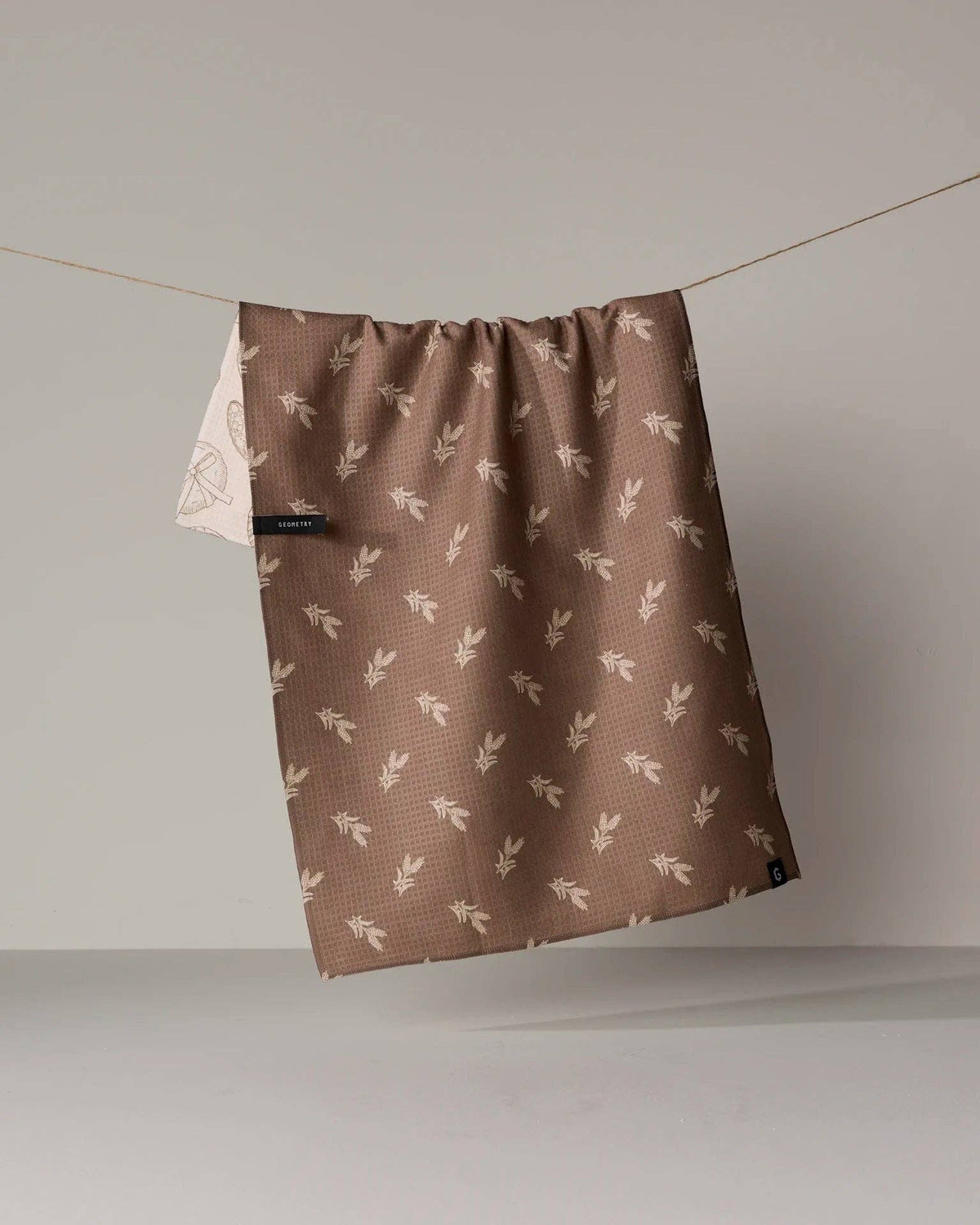 Sourdough Harvest Luxe Kitchen Geometry Towel