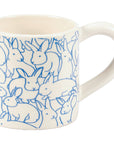 Rabbit Pattern Mug