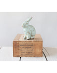 Distressed Terracotta Rabbit