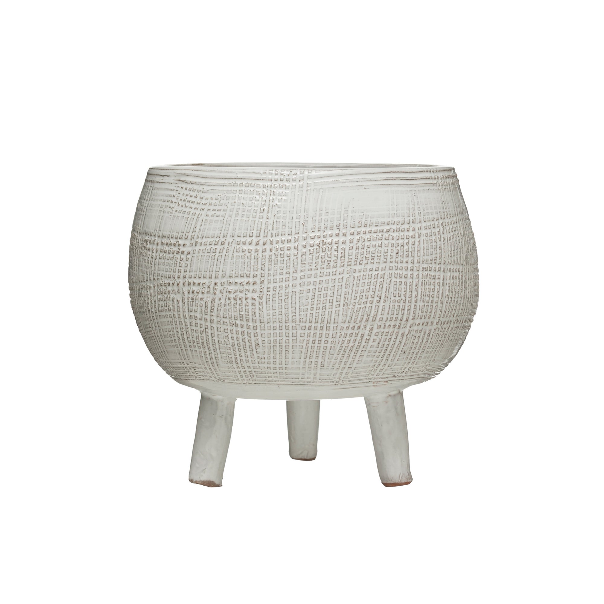 Footed Terracotta Planter