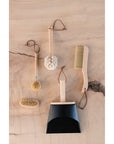 Beech Wood Dish Brush with Leather Strap