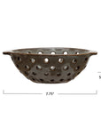 Stoneware Berry Bowl with Glaze