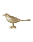 Cast Aluminum Bird, Gold Finish