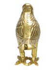 Cast Aluminum Bird, Gold Finish
