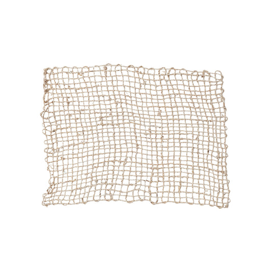 Hand-Woven Banana Leaf Placemat, Natural