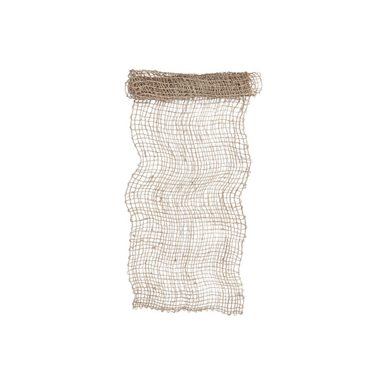 Hand-Woven Banana Leaf Table Runner, Natural