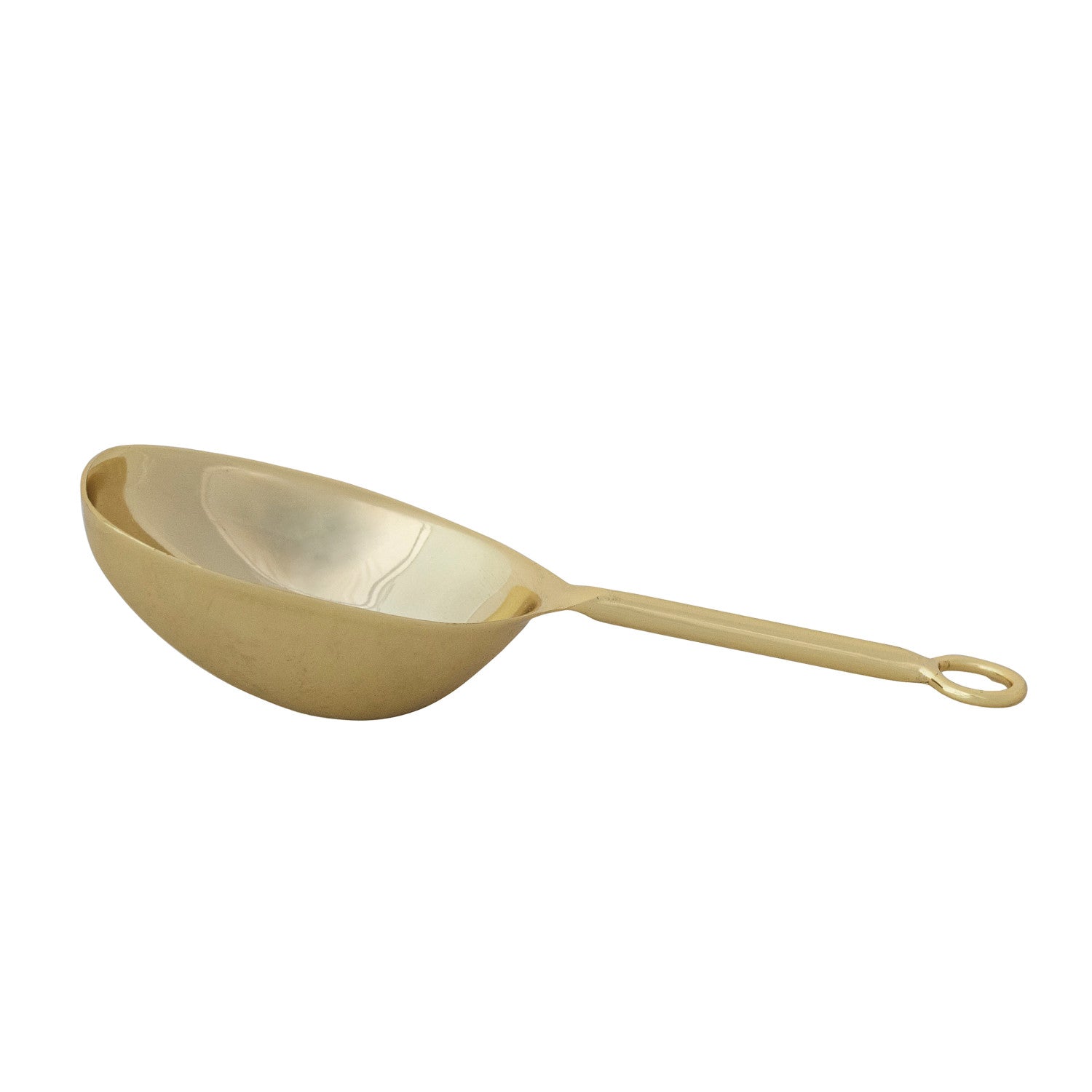 7"L Stainless Steel Scoop, Gold Finish