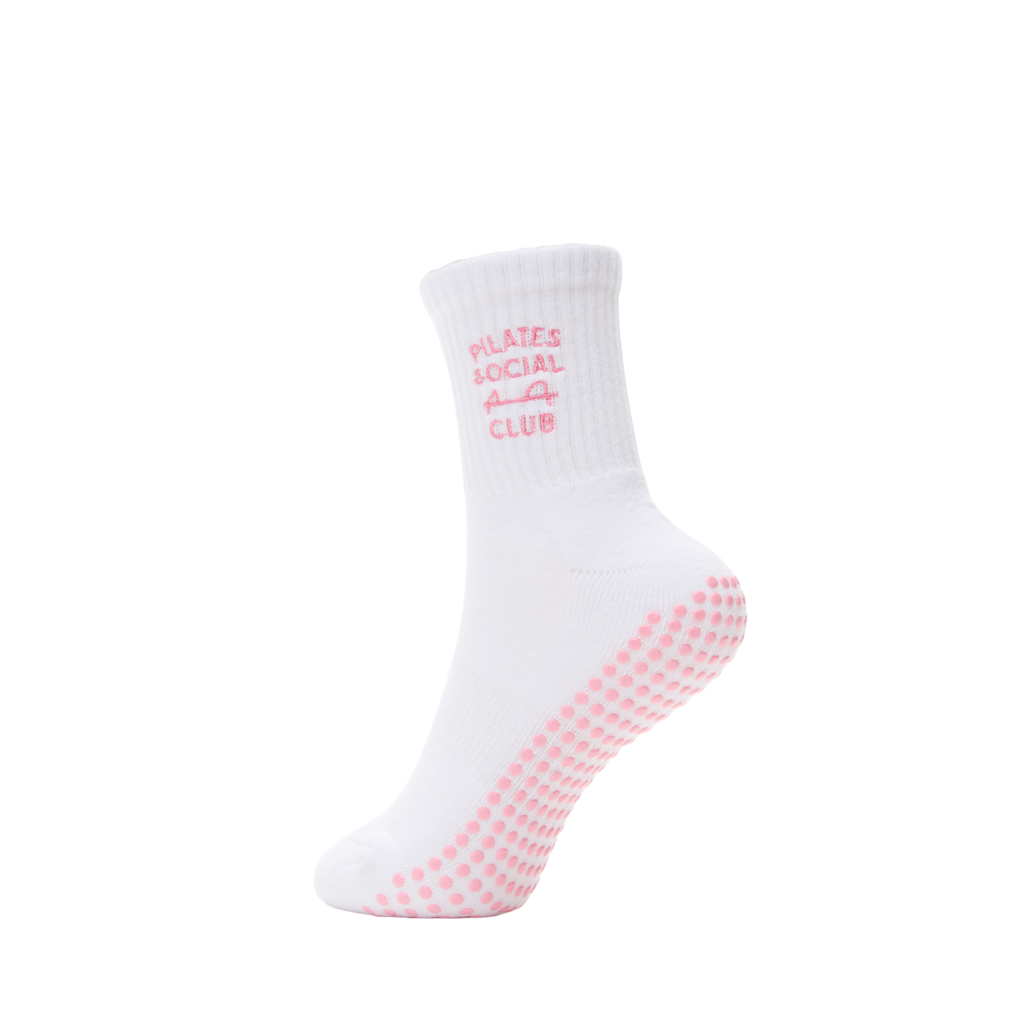 Pilates Social Club Grip Crew Socks
