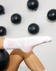 Pilates Social Club Grip Crew Socks