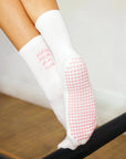 Pilates Social Club Grip Crew Socks