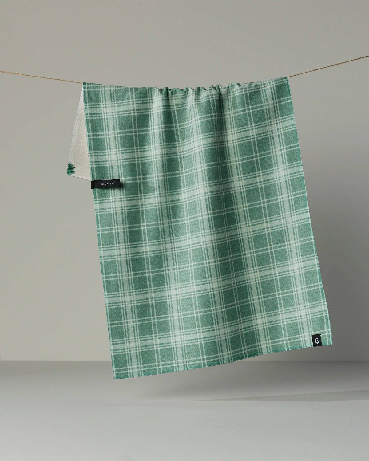 Pine Grove - Geometry LUXE Double-Sided Kitchen Tea Towel - Holiday 2026