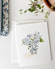Hydrangea bouquet notecards