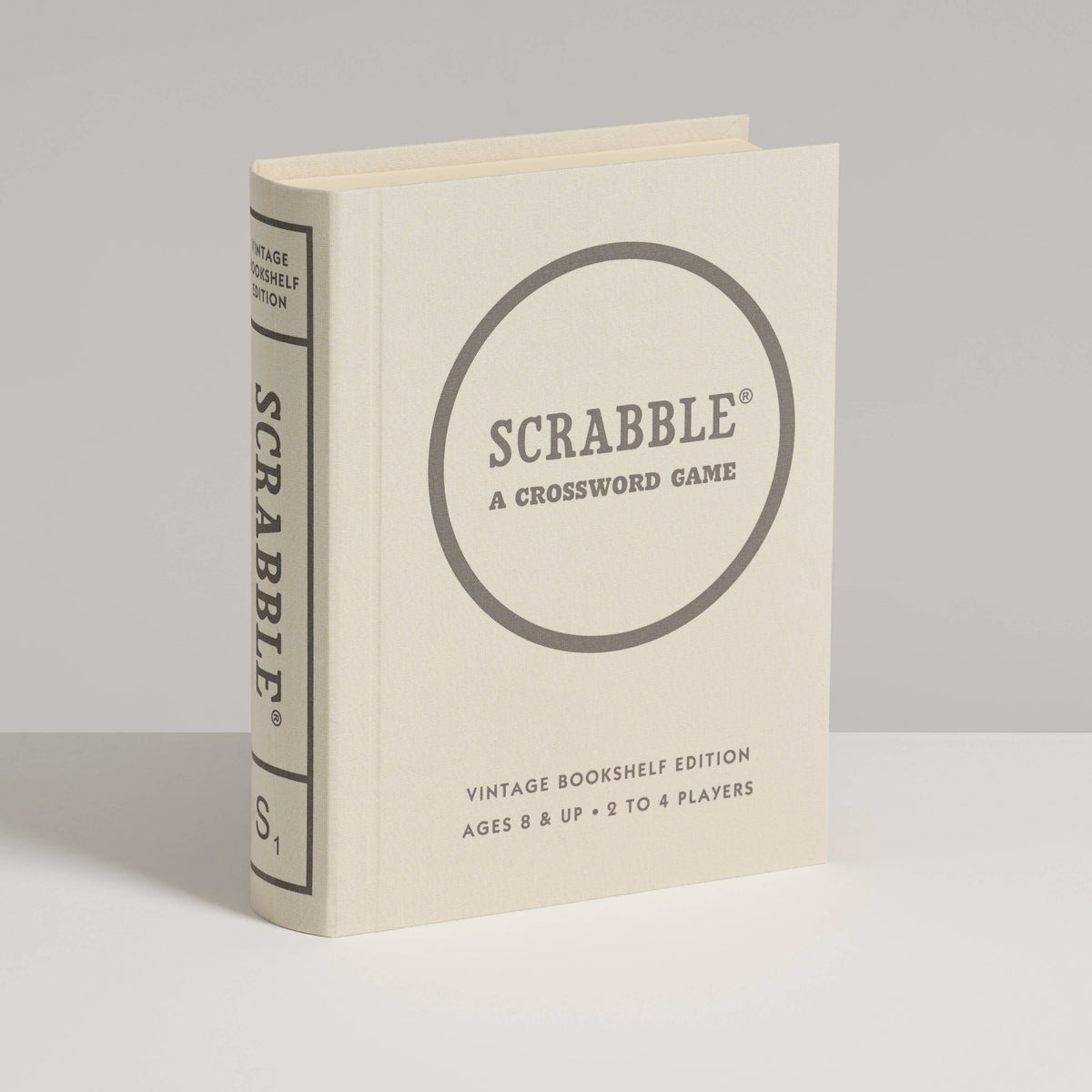 SCRABBLE Vintage Bookshelf Edition – Classic Word Board Game