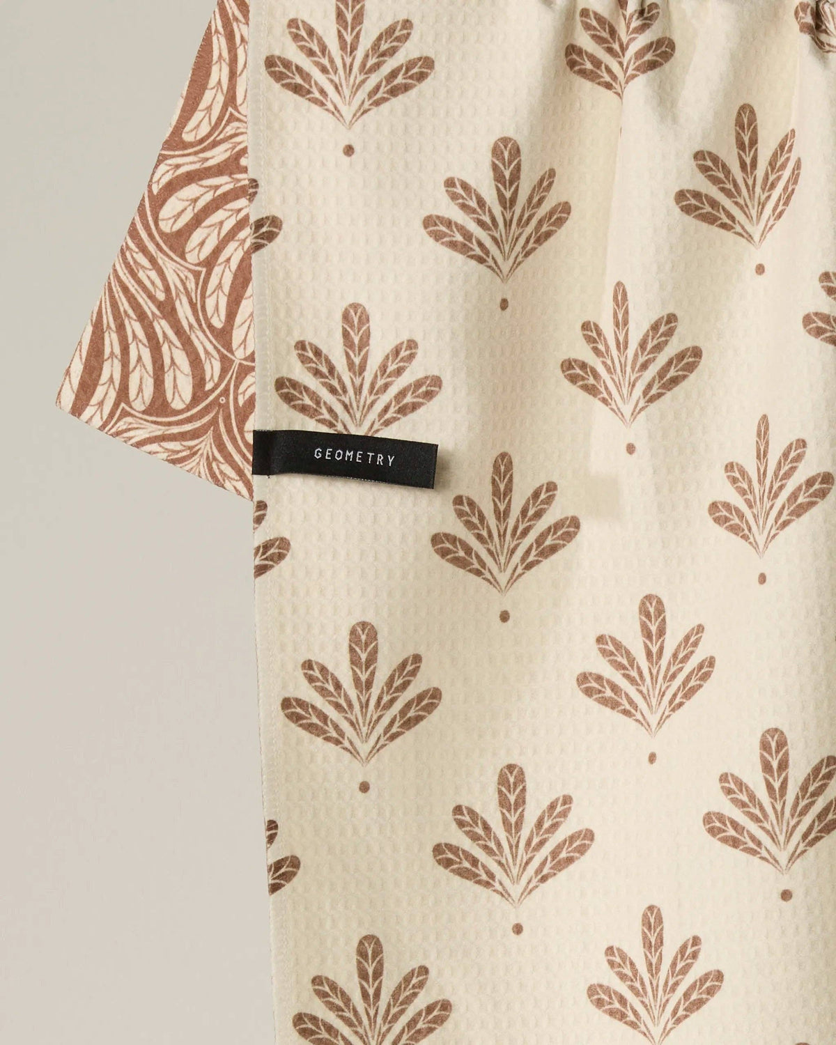 Desert Fronds - Geometry LUXE Double-Sided Kitchen Tea Towel