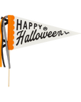 Happy Halloween Felt Pennant | Spooky Holiday Wall Decor
