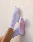 Pilates Social Club Grip Crew Socks