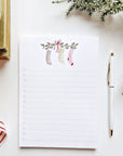 Christmas checklist notepad