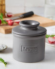 The Original Butter Bell® Crock - Cafe Matte Gray
