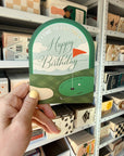 Time to Par-Tee Golf Birthday Arch Greeting Card