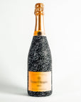 Beau Bottles Black and White Roses – Champagne Collection