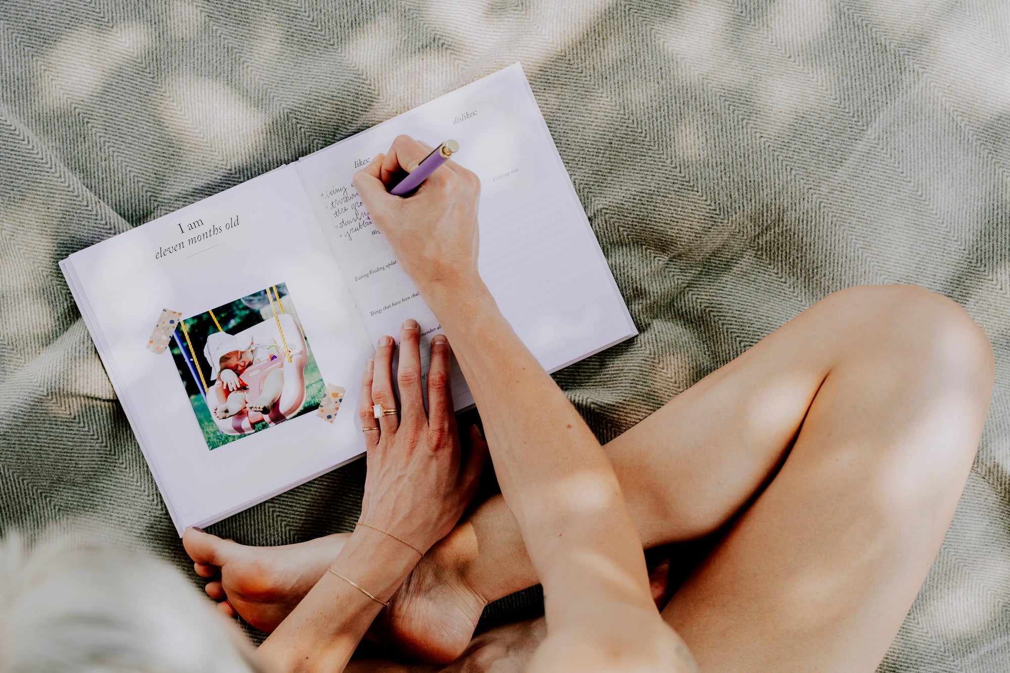 Baby's First Year Memory Book &amp; Photo Album | Mother's Day