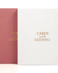 Cards Worth Keeping Journal | Birthday Card Organizer Book