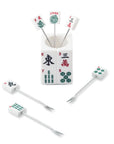 7-Piece MahJong Cocktail Pick Set