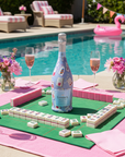 Beau Bottles Pastel Blue Mahjong - Prosecco Collection