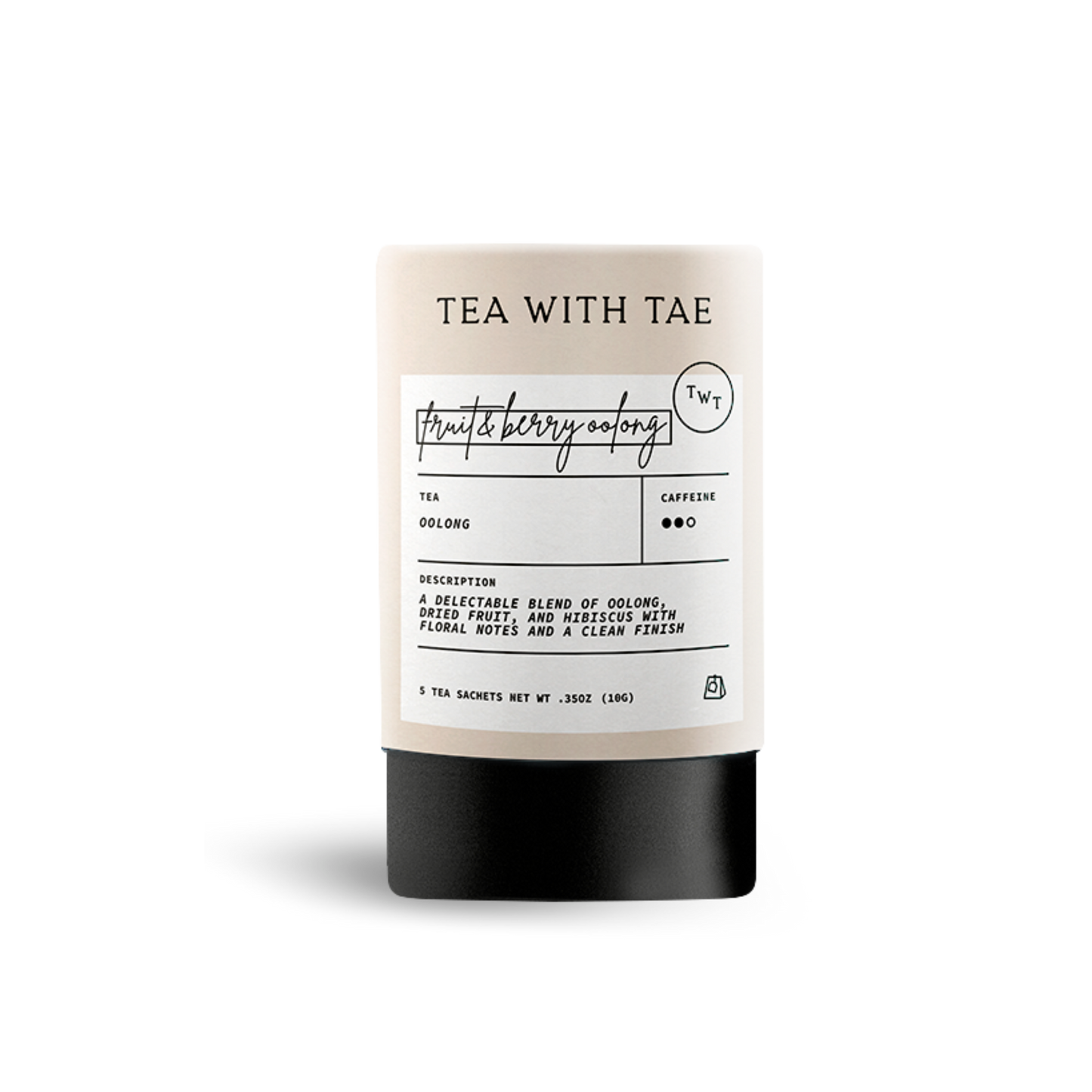 Fruit & Berry Oolong Mini Tea Tube Gift