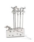 6 Piece Mouse Pick with Holder-3"L