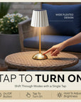 Bell + Howell Rechargeable Solar Touch Control LED T. Lamp