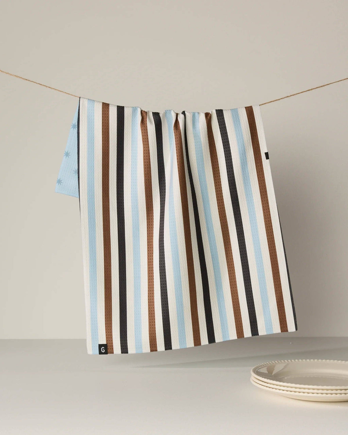 Horizon - Geometry LUXE Double-Sided Kitchen Tea Towel