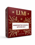 Holiday Handcrafted Caramels with Sea Salt – Red Box, 2 oz