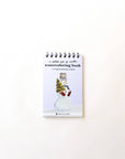A little bit of winter - mini watercoloring book
