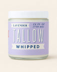 Lavender Whipped Tallow Moisturizer | Natural Beef Tallow Lotion | Calming, Preservative-Free Skincare by Lady May Tallow