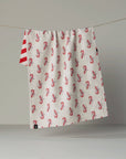 Peppermint Lane - Geometry LUXE Double-Sided Kitchen Tea Towel - Holiday 2026