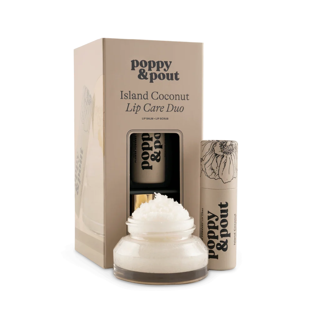 Lip Care Due Gift Set  - Island Coconut