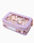 Lavender Mahjong Tile Storage Bag
