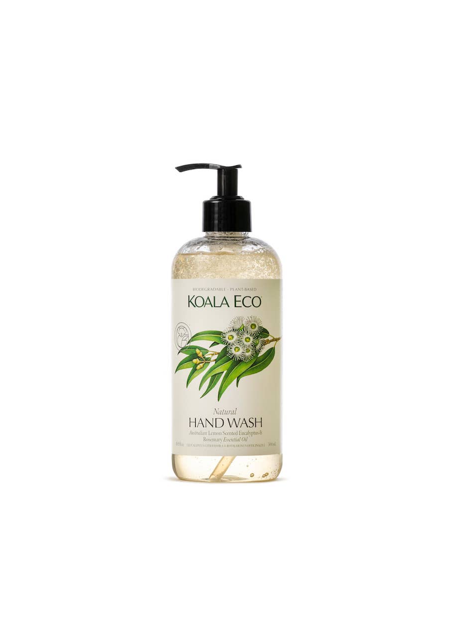 Eco-friendly Lemon Scented Eucalyptus and Rosemary Hand Wash refill bottle made with Australian essential oils