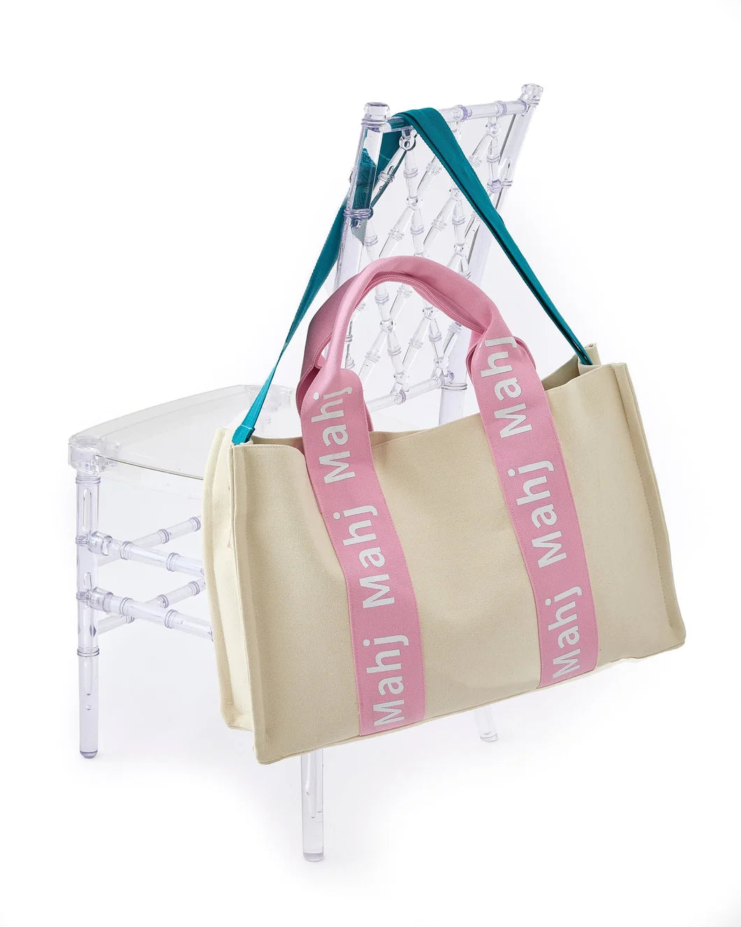 Oh My Mahjong Light Pink Mahj It All Bag