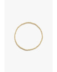 CROWN BRACELET 3mm - GOLD