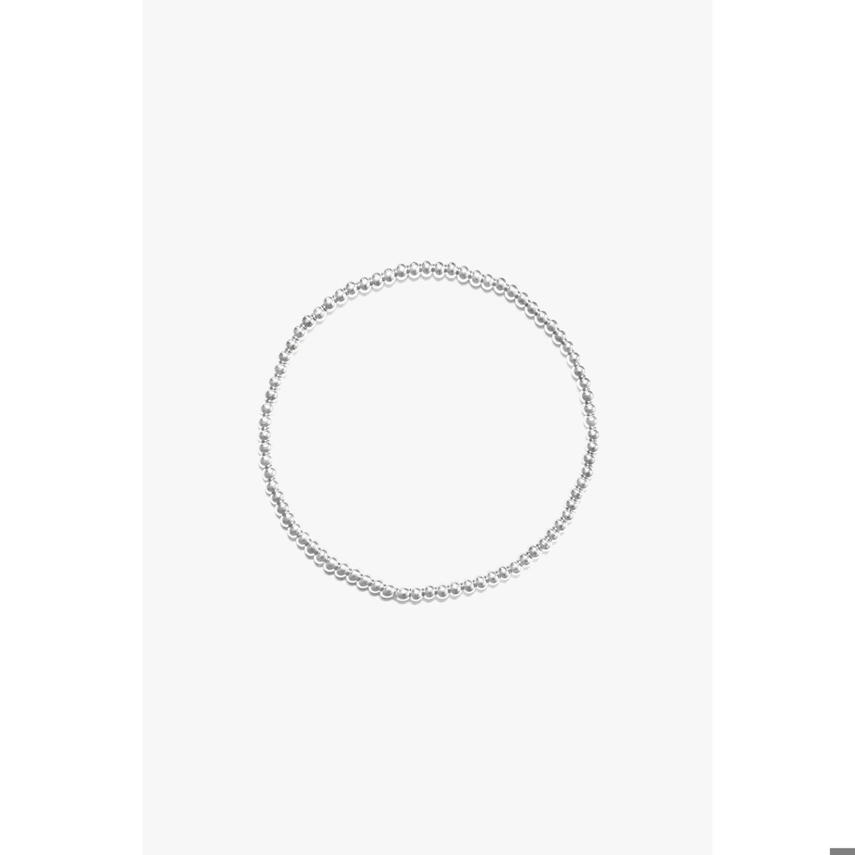 CROWN BRACELET 3mm - SILVER