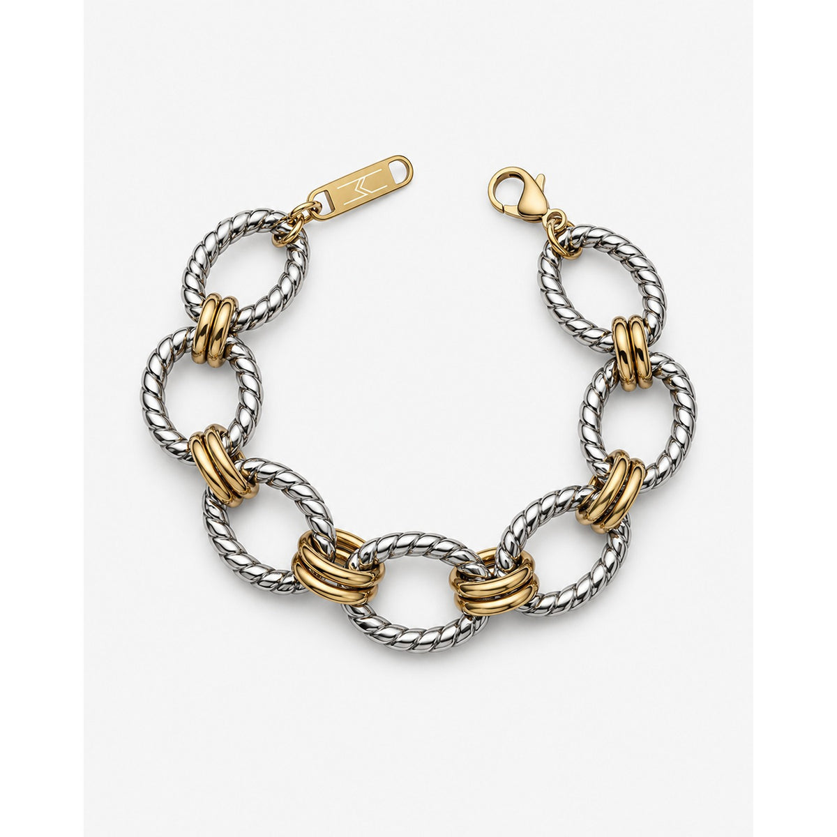 KELLY BRACELET - mixed metal