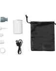Portable Electric Air Pump White