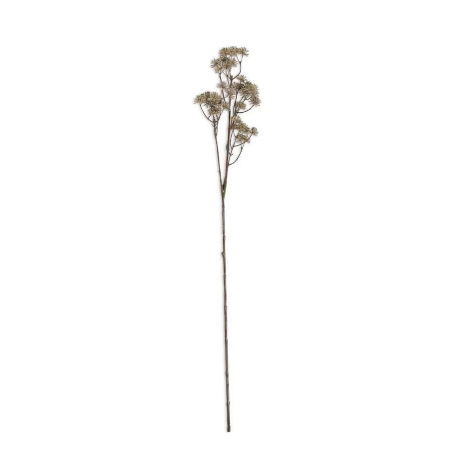 33-inch natural faux Aralia stem with realistic green leaves, perfect for vases, floral arrangements, and home décor styling.