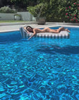 Luxe Lie-On Lounger - Seagrass Stripe