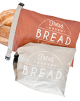 Reusable Bread Bag | Sustainable Food Storage | Waterproof Liner