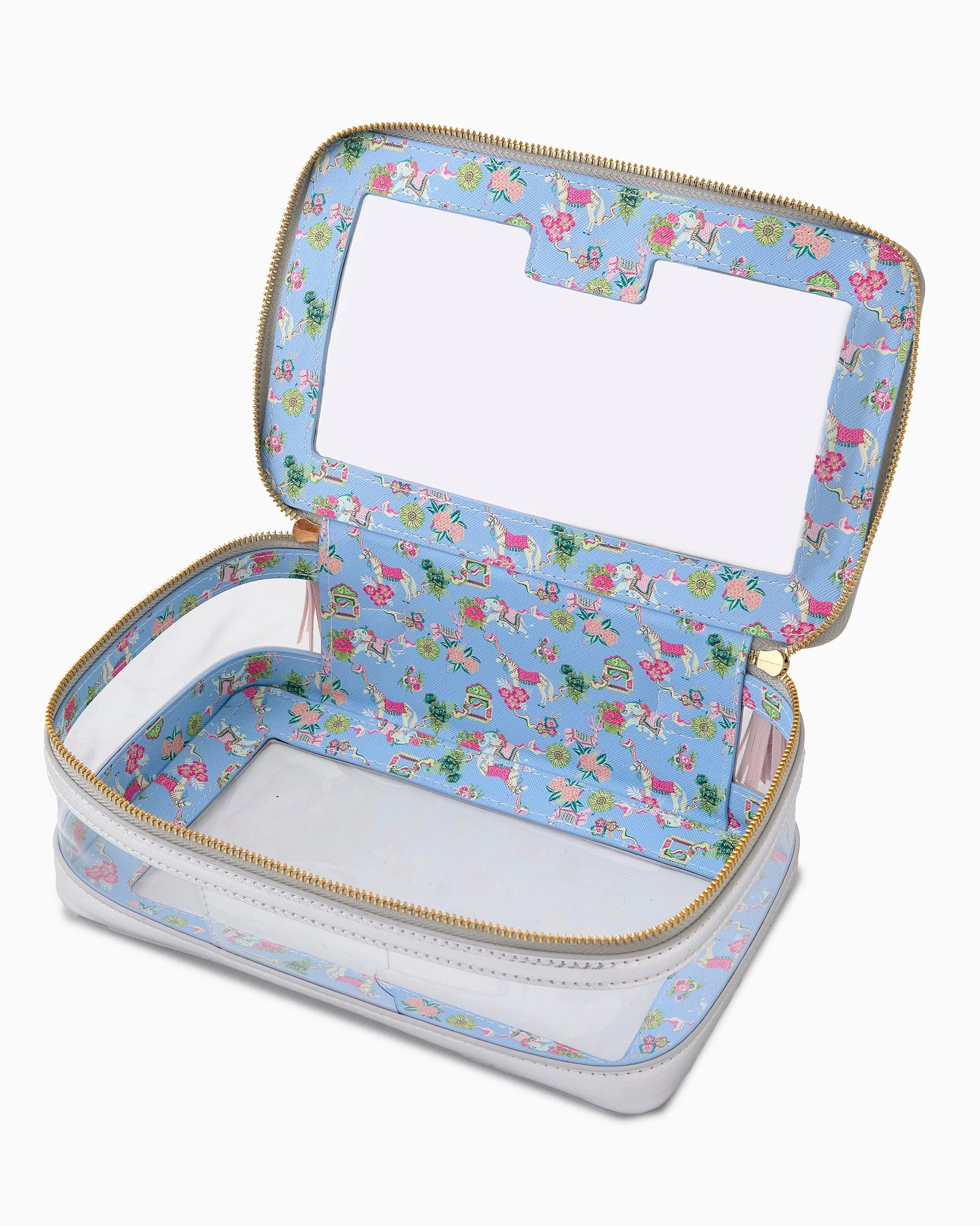 Silver Tile Storage Bag